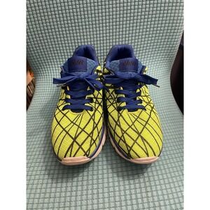 J&R J Republic Mens Sneakers Blue Yellow Size 9.5 Shoes